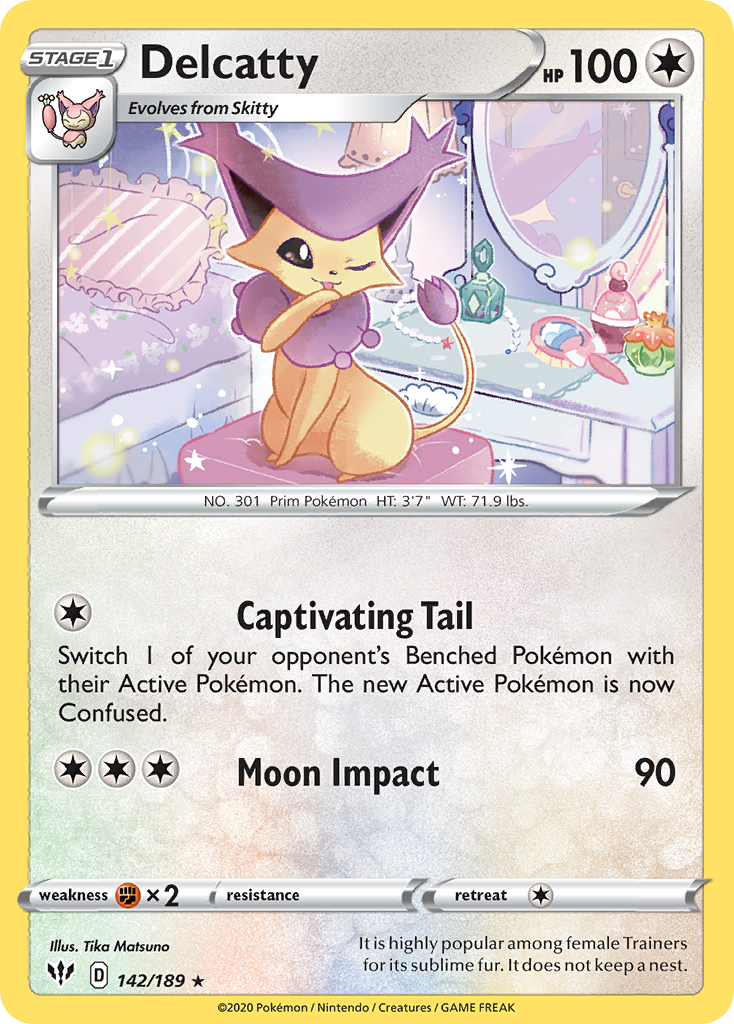 Darkness Ablaze Delcatty #142/189